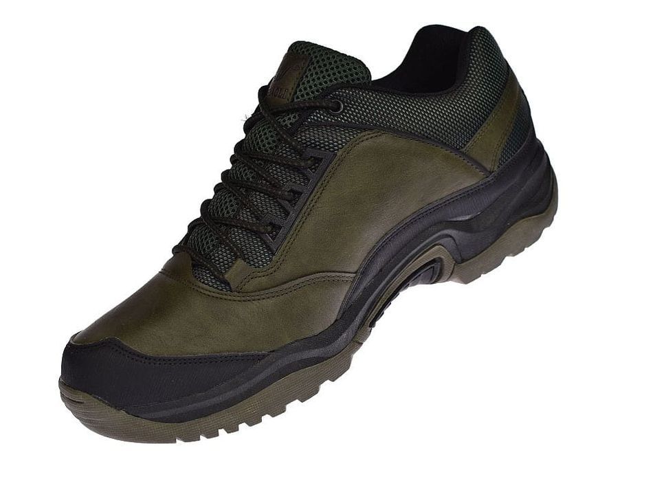 Duże buty trekkingowe sportowe męskie  DBL1122-4 khaki rozm. 46
