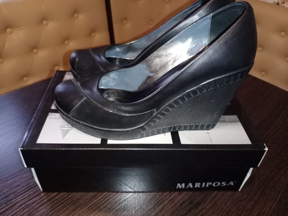 Красивые кожаные туфли!