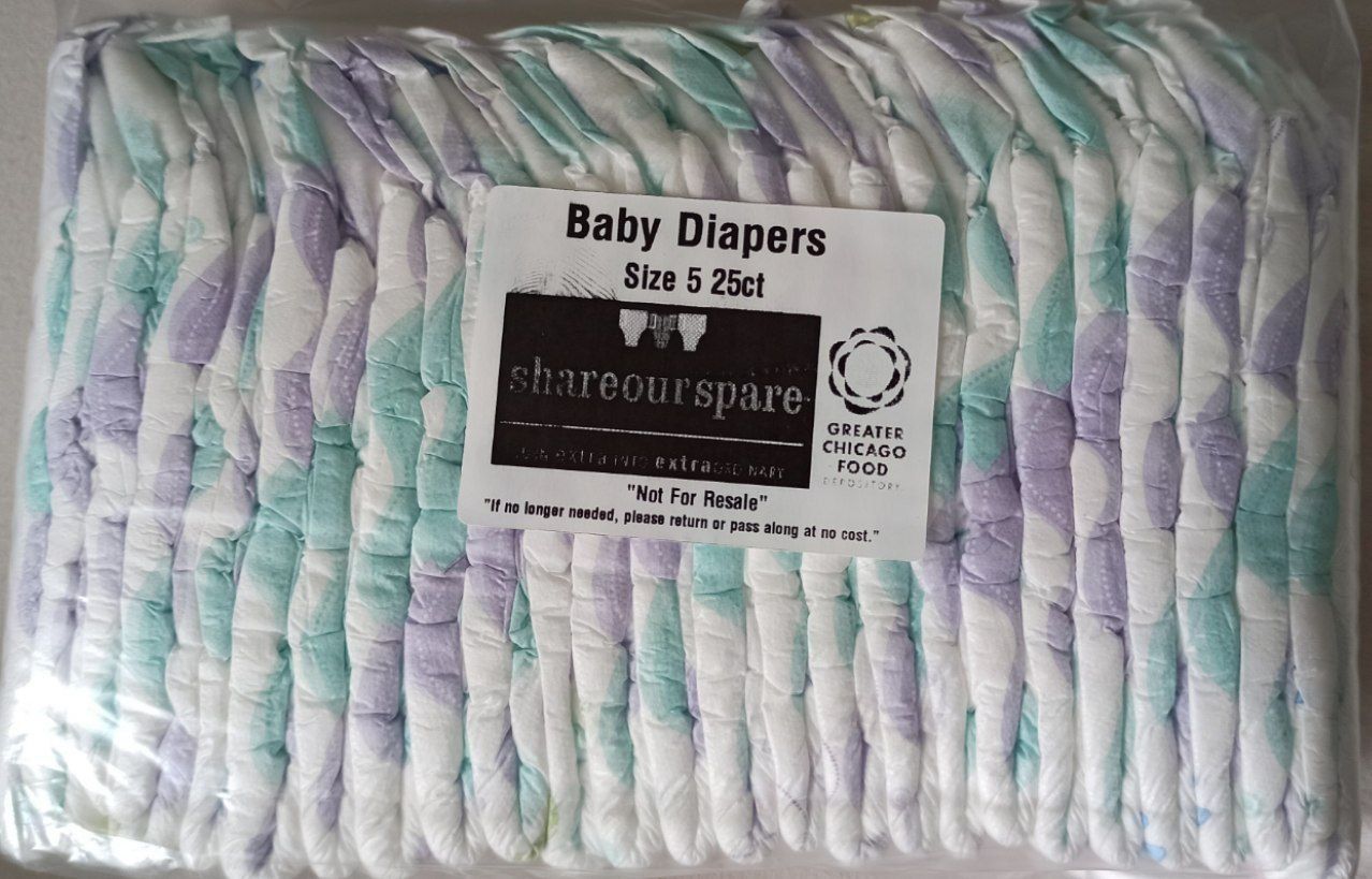 Продам підгузки baby diapers розмір 5, але йдуть на 4.
