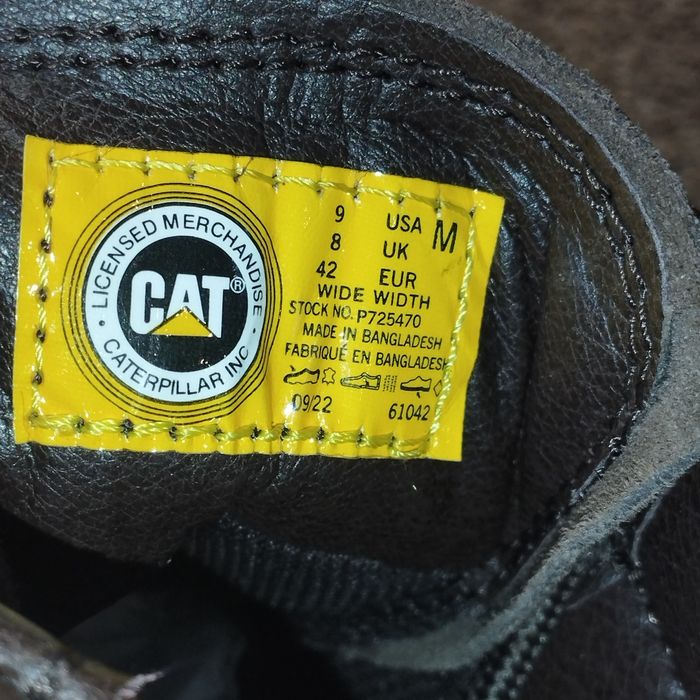 40-45. Черевички шкіряні Caterpillar Practitioner Mid Boots