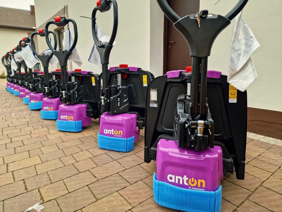 NOWY AntOn by Jungheinrich elektryczny wózek paletowy PTL 1.5 Paleciak