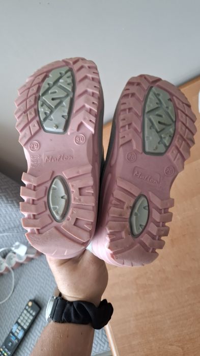 Kapitalne kalosze/ śniegowce  muflon z wełną