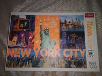 puzzle 1000 kawałków elementów new york city