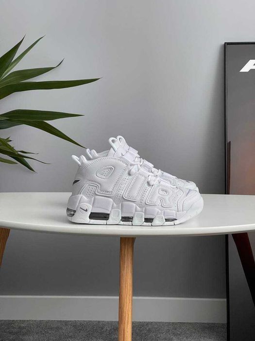 Кроссовки Nike Air More Uptempo Triple White 36-45 Хит Сезона! Купить!