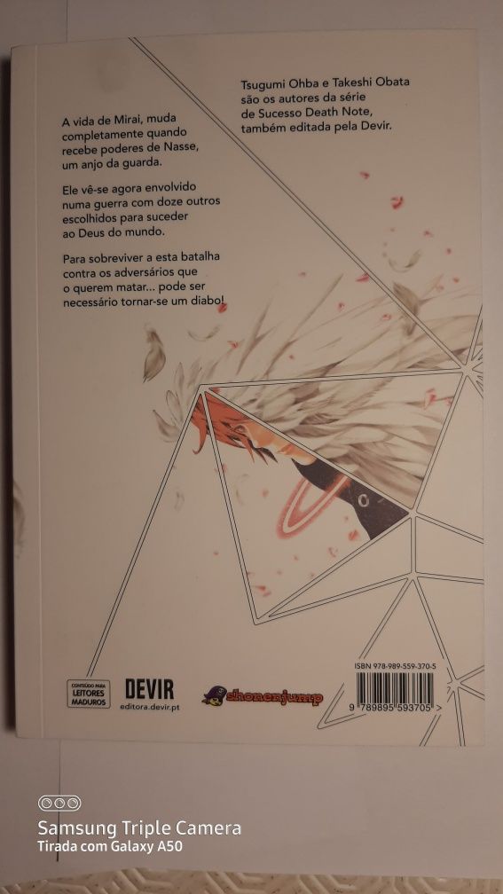 Livro/Mangá Platinum End volume 1