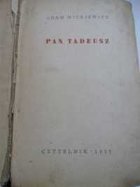 Pan Tadeusz- stare książki