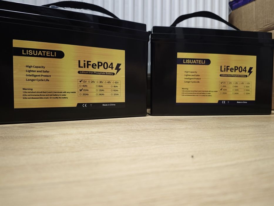 Акумулятор lifepo4 100Ah Bluetooth LISUATELI
