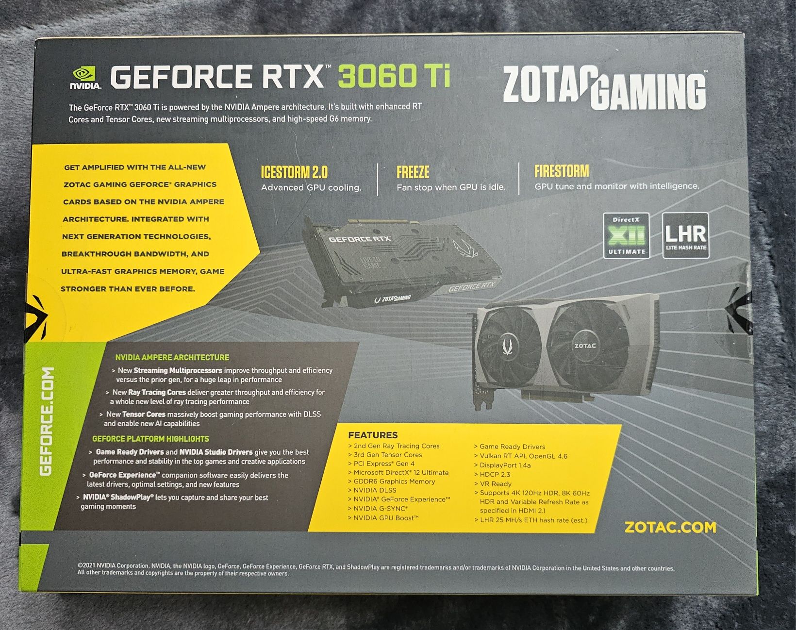 Zotac Gaming twin edge 3060 Ti OC Edition