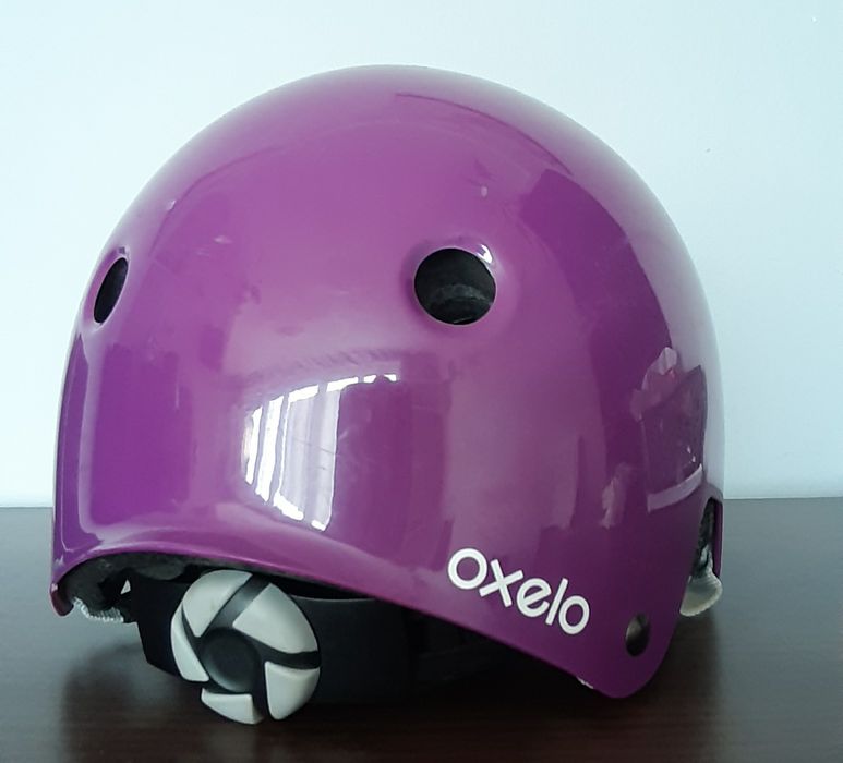 Kask dziecięcy Oxelo fioletowy 50-54cm