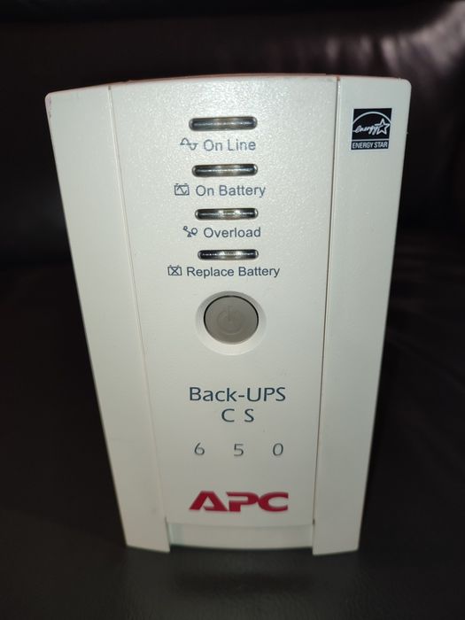 Безперебойник APC Back-UPS CS 650