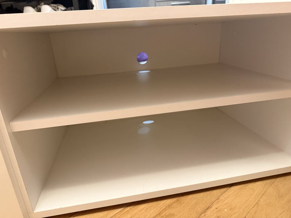 Szafka RTV pod telewizor biala