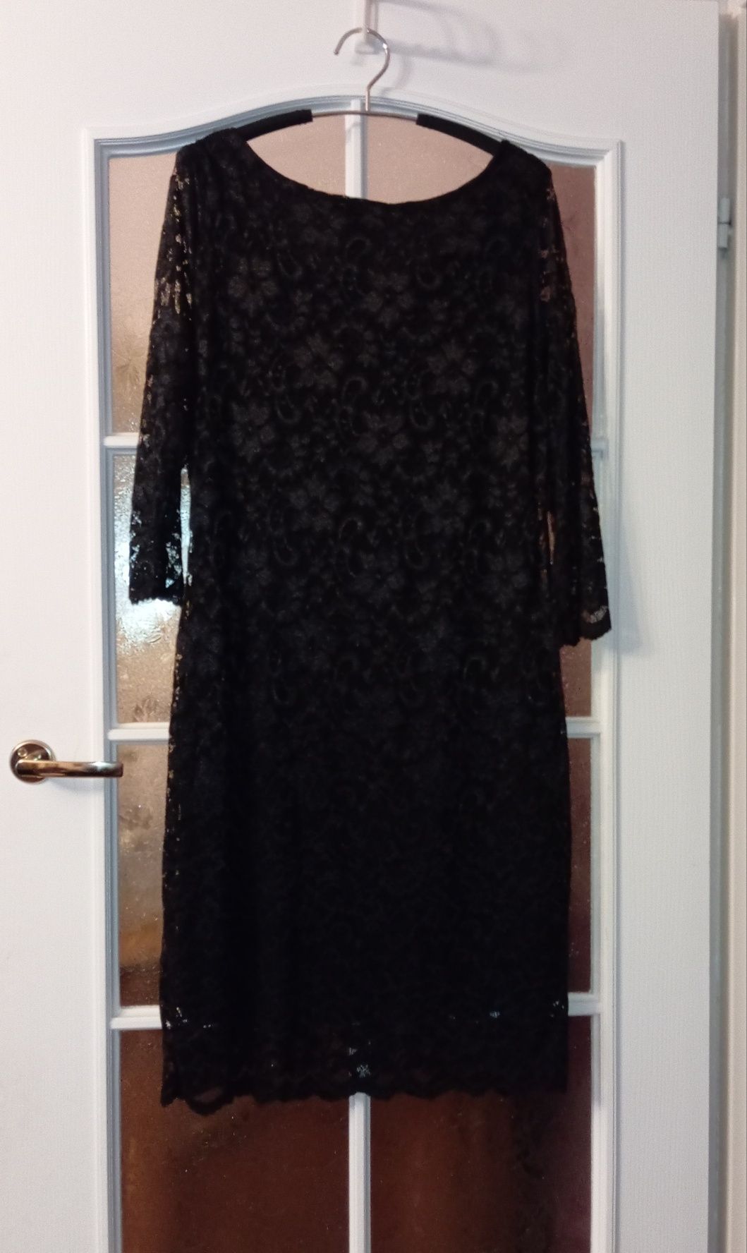 Czarna sukienka Cubus rozmiar XL, rozciągliwa