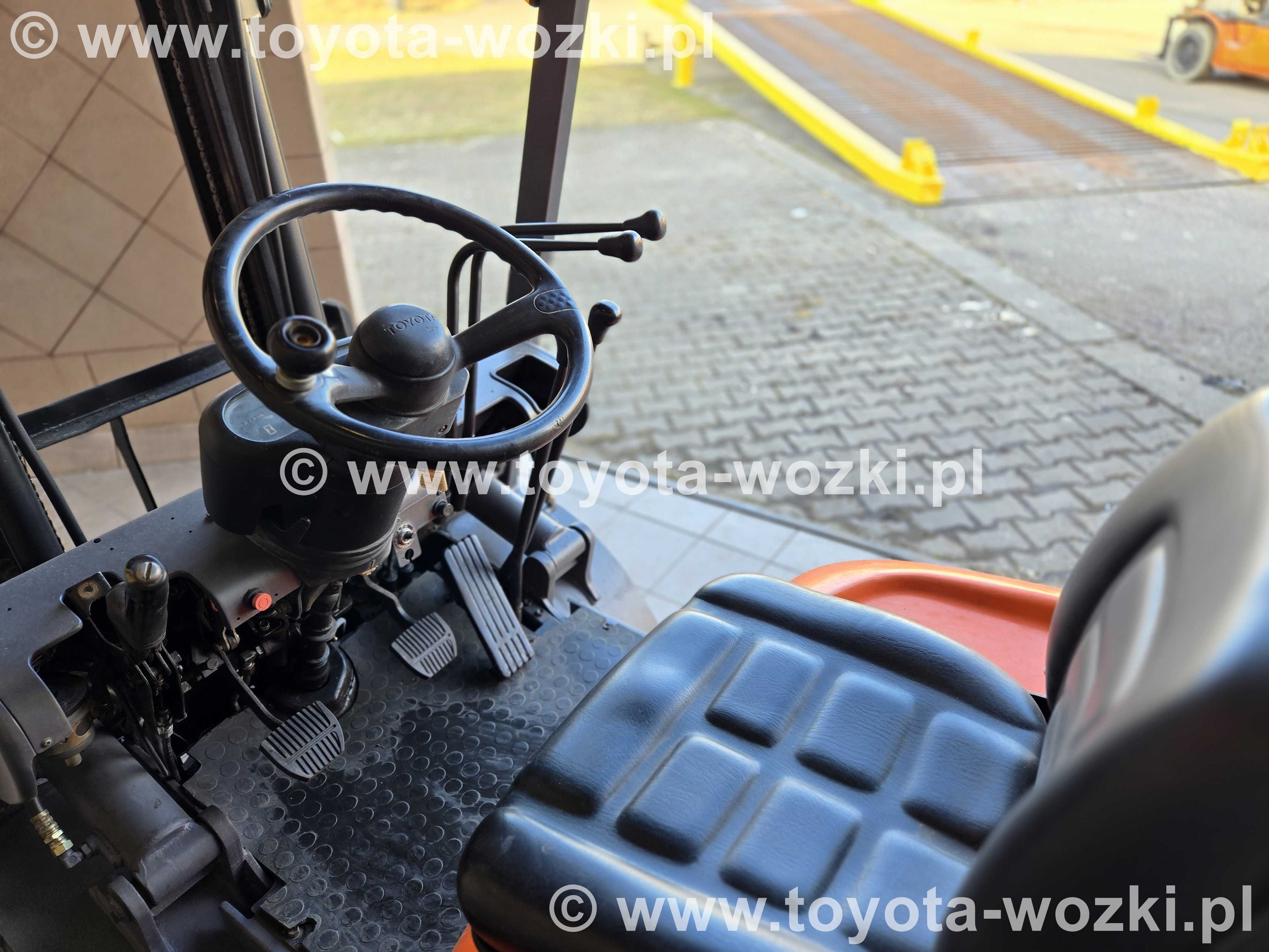 Wózek Widłowy TOYOTA 6FG18 , Wózki Widłowe TOYOTA 6FGF18 widlak LINDE