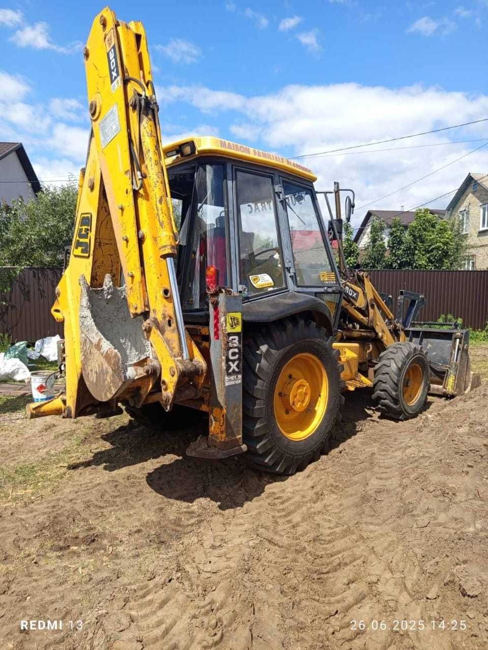 Екскаватор - навантажувач JCB 3CХ