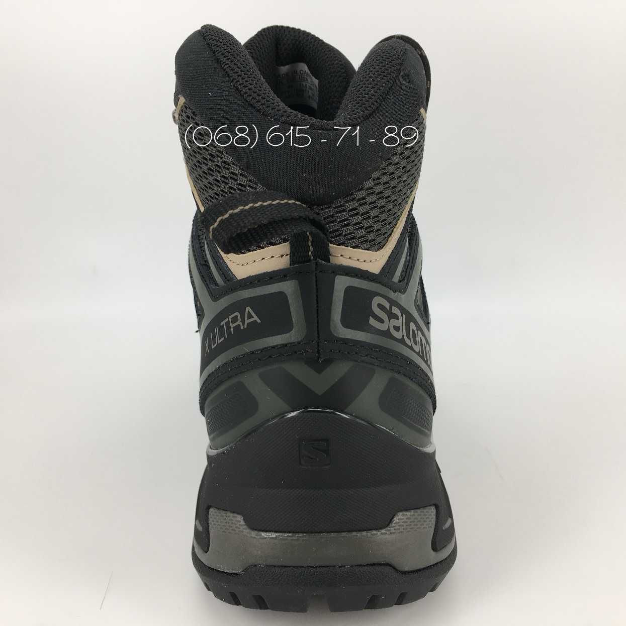 Мужские летние кожаные ботинки  salomon x ultra 3 aero 46 ориг. c бирк