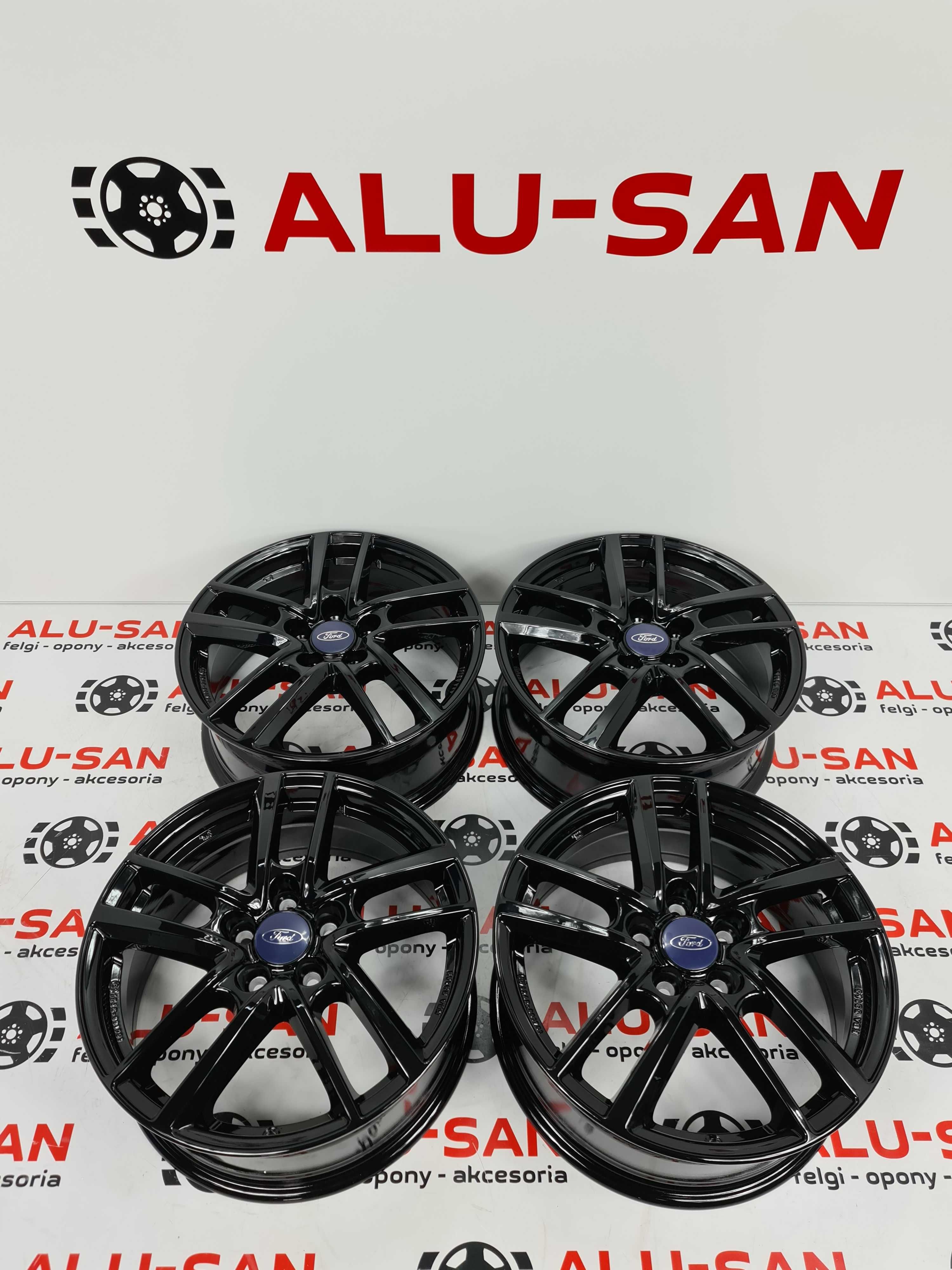 NOWE alufelgi FORD 17" 5x108 KUGA Galaxy Focus Mondeo -Czarne