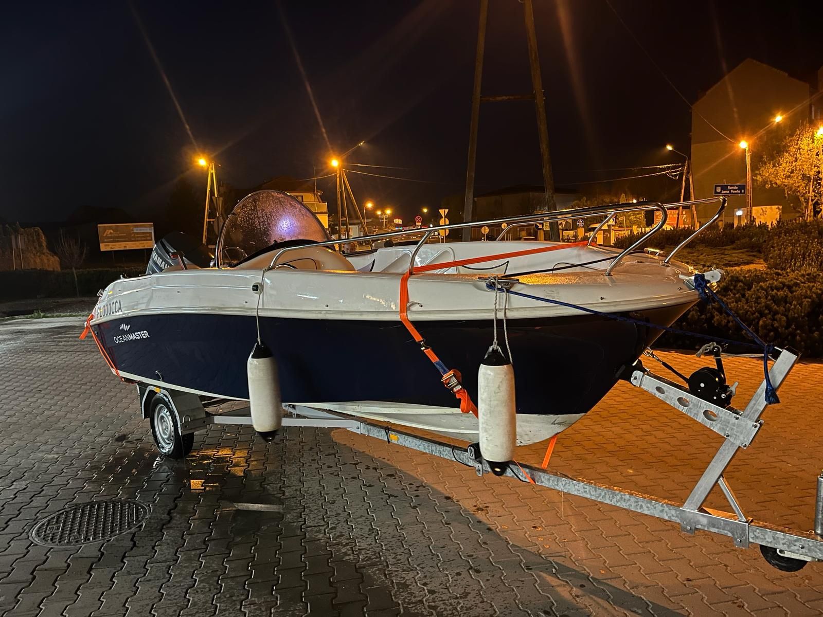 Piękna Łódź motorowa oceanmaster 505, Yamaha 80hp, motorówka