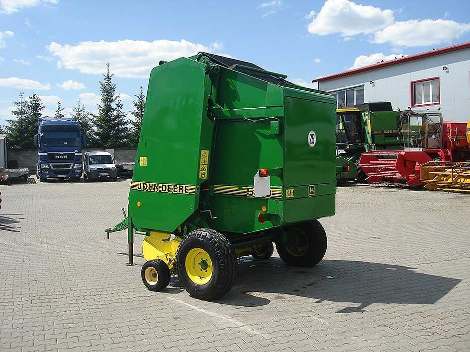 Пресс подборщик John Deere 545 (Тюкопрес Прес підбирач Claas Krone)