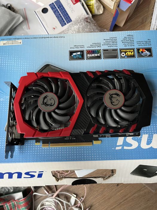 Karta graficzna msi gtx1050ti 4gb gaming x