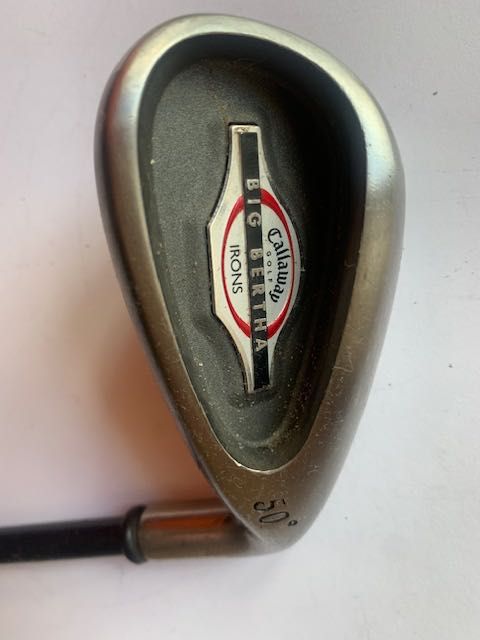 Kij do golfa golfowy Irons Callaway big W 50 Pitching wedge prawa.