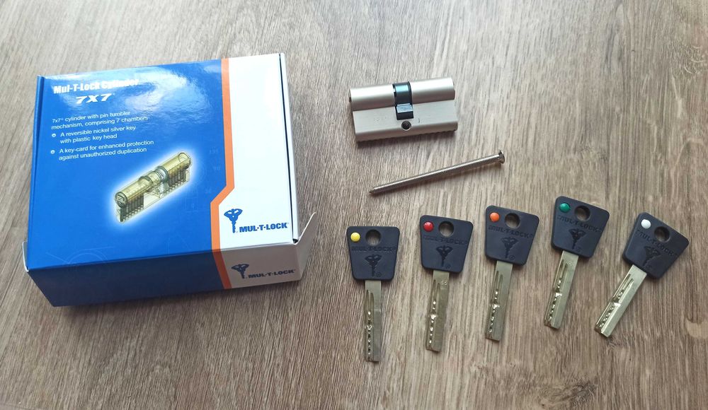 Wkładka do zamka - Mul-T-Lock 7x7 wymiar 30/30