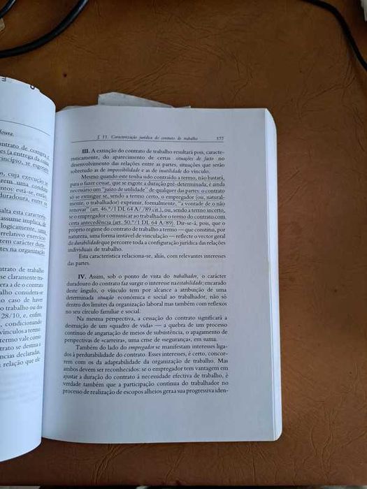 Direito do Trabalho 11.ª Edição - 2002