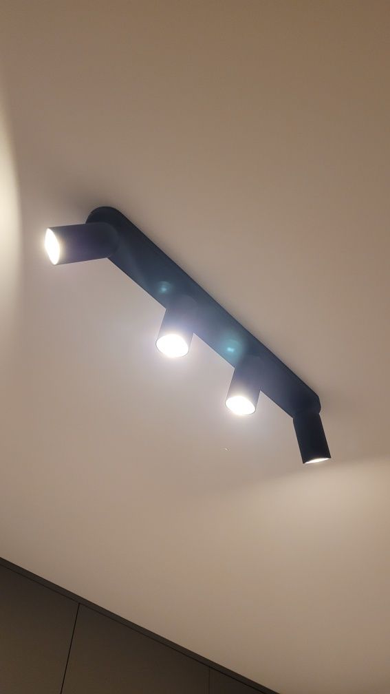Listwa reflektorowa Pongee czarna GU10 Philips