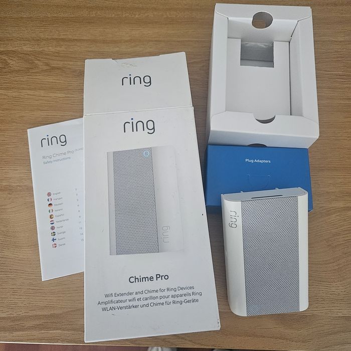 Ring Chime Pro como novo