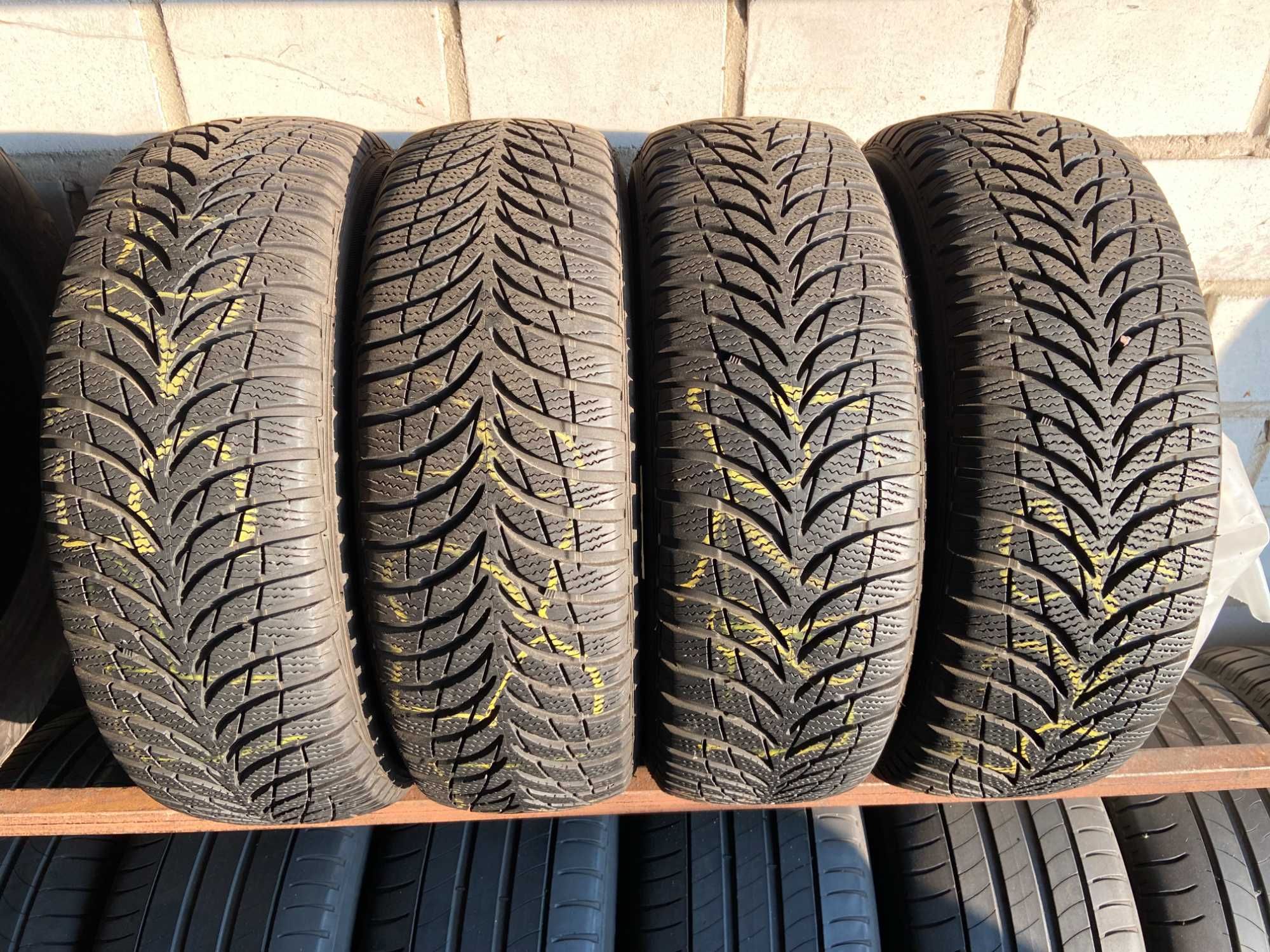 4x 185/60R14 Goodyear Ultra Grip używne 6mm