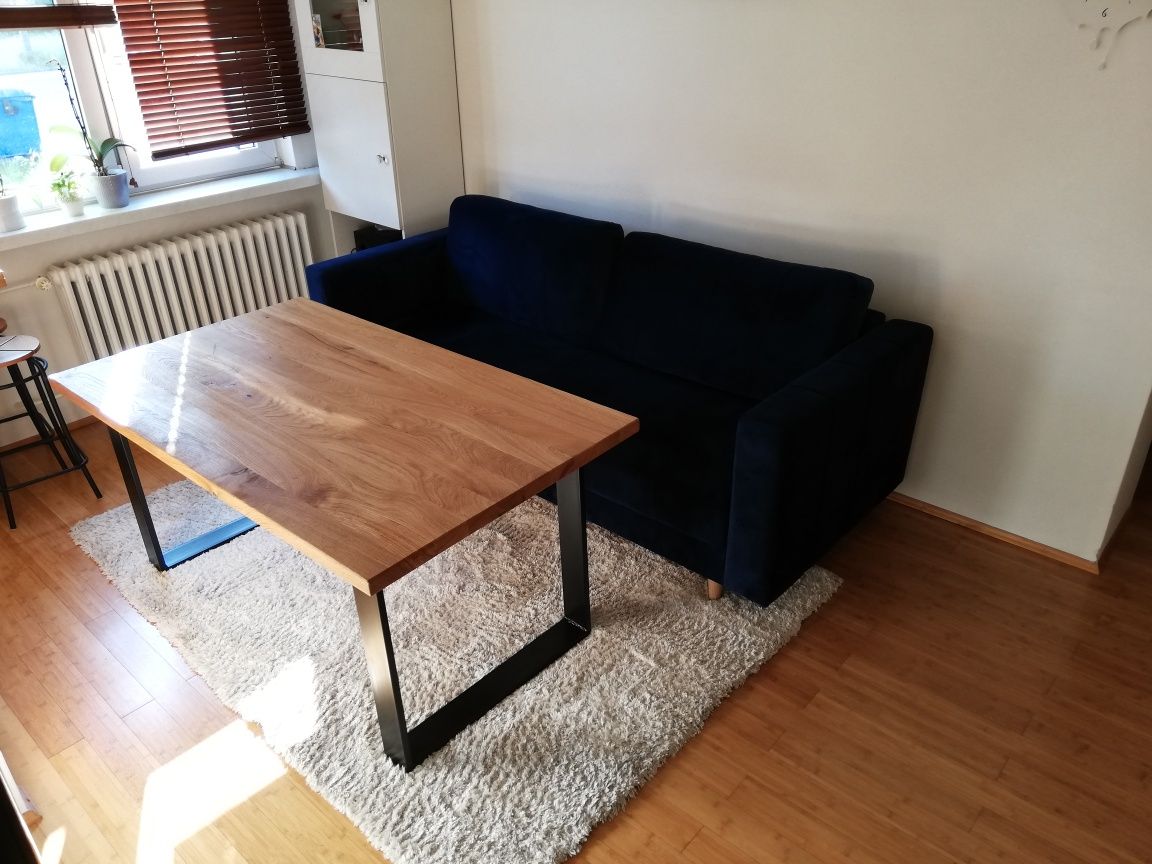 Drewniany stół dębowy 160x80. Stoły loft/drewniane/dębowe. Na wymiar.