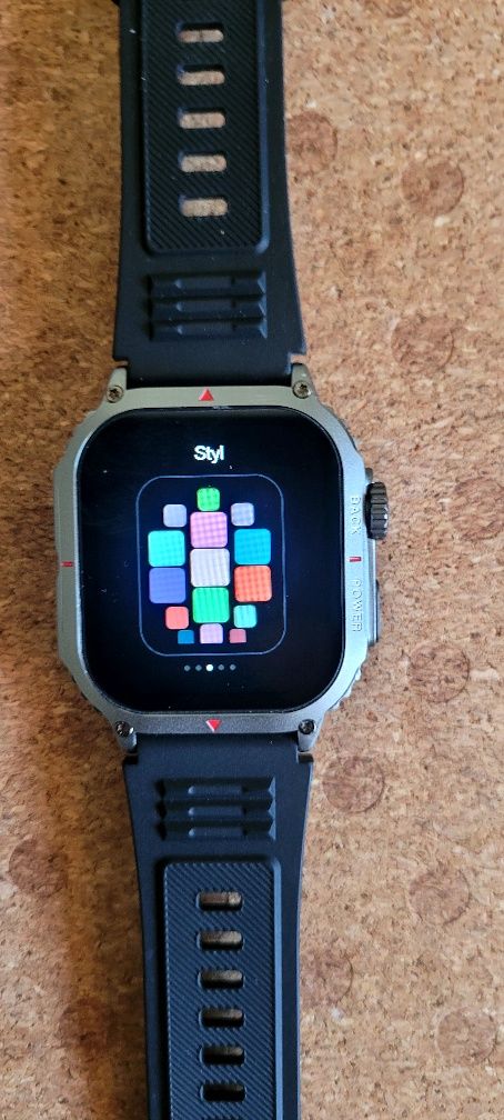Super smartwatch pomiar ciśnienia