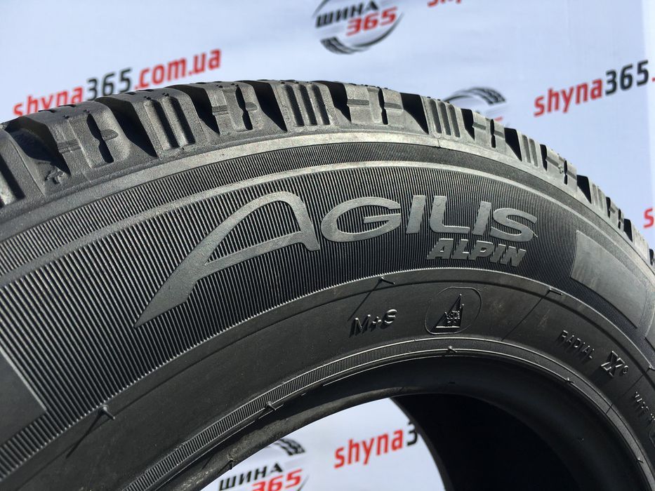 215/65 r16c michelin agilis alpin 5mm шини бу зима