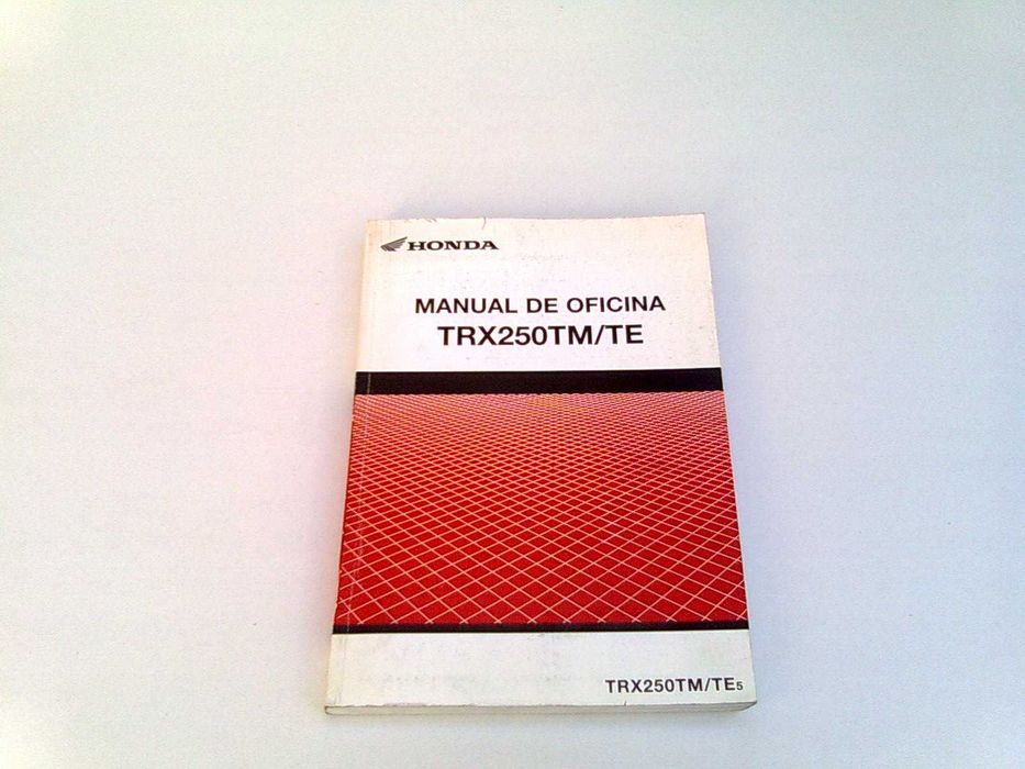 Manual Técnico Oficial Honda TRX 250 TM-TE