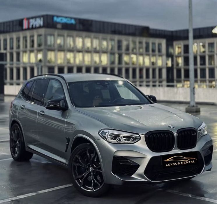 Wynajem aut klasy premium. BMW X3M Competition
