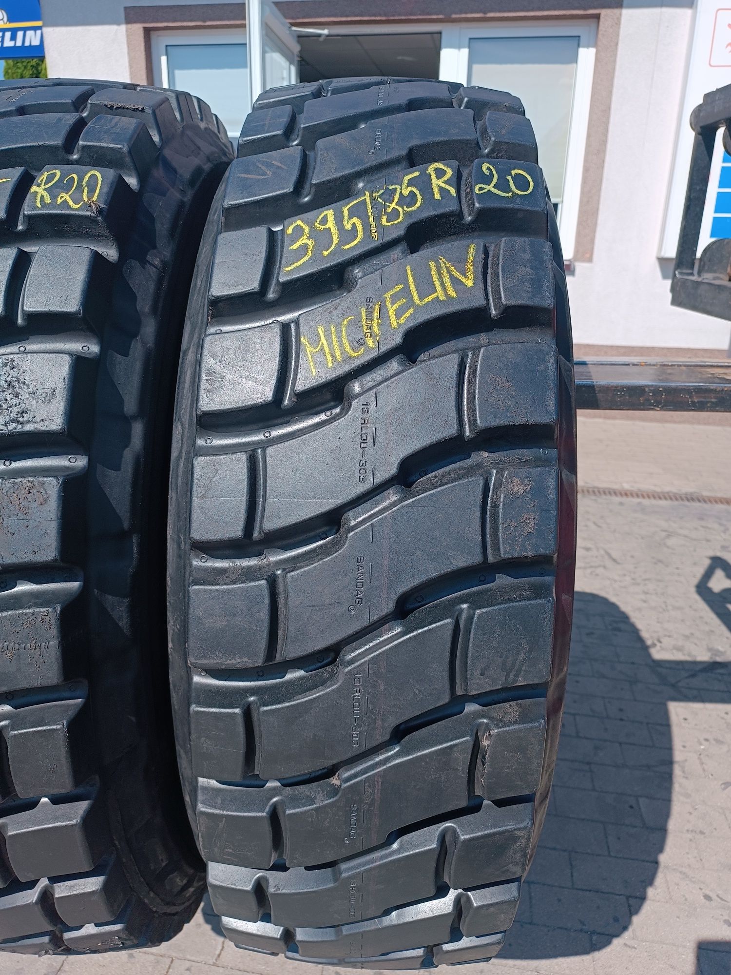 395/85R20 MICHELIN X XZL Radial Regroovable