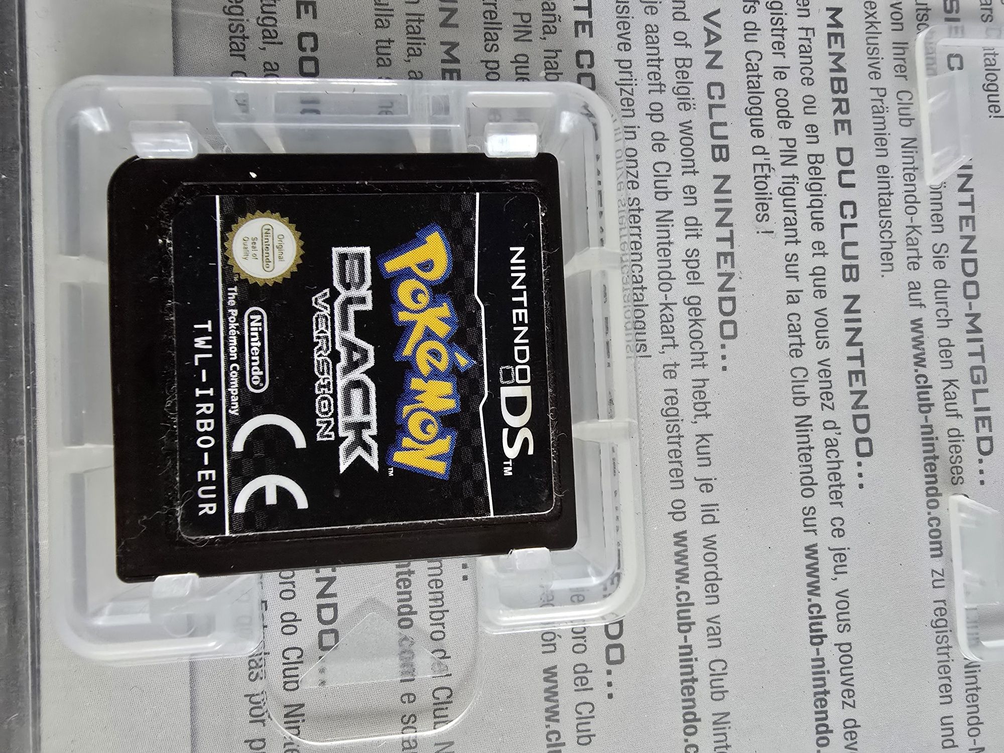 Pokemon black version Nintendo ds