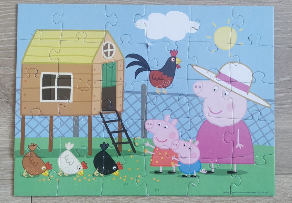 Puzzle Trefl 18195 Świnka Peppa