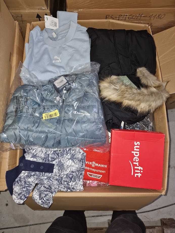 CiuchBOX melltom.pl zwroty konsumenckie kat. AB odzież paleta mix