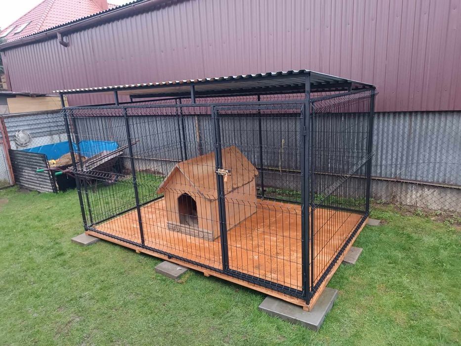 Kojec dla psa 3x2m mocny i solidnie wykonany. Panel3D