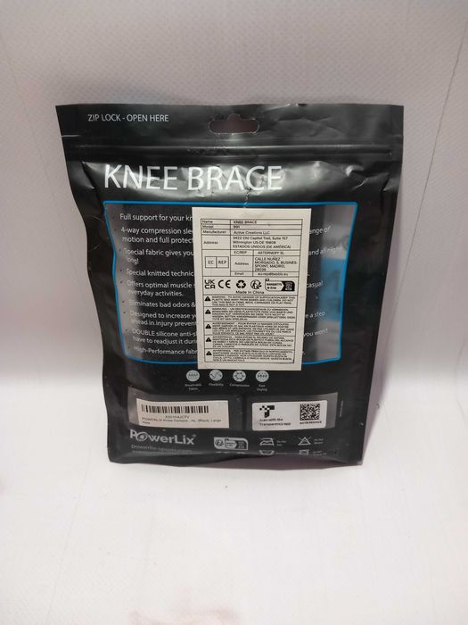Powerlix opaska uciskowa na kolano ortopedyczna rozmiar L