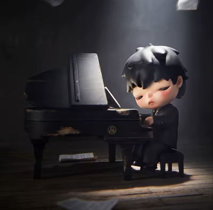 Лімітована Фігурка Хіроно. Hirono The Pianist. Оригінал