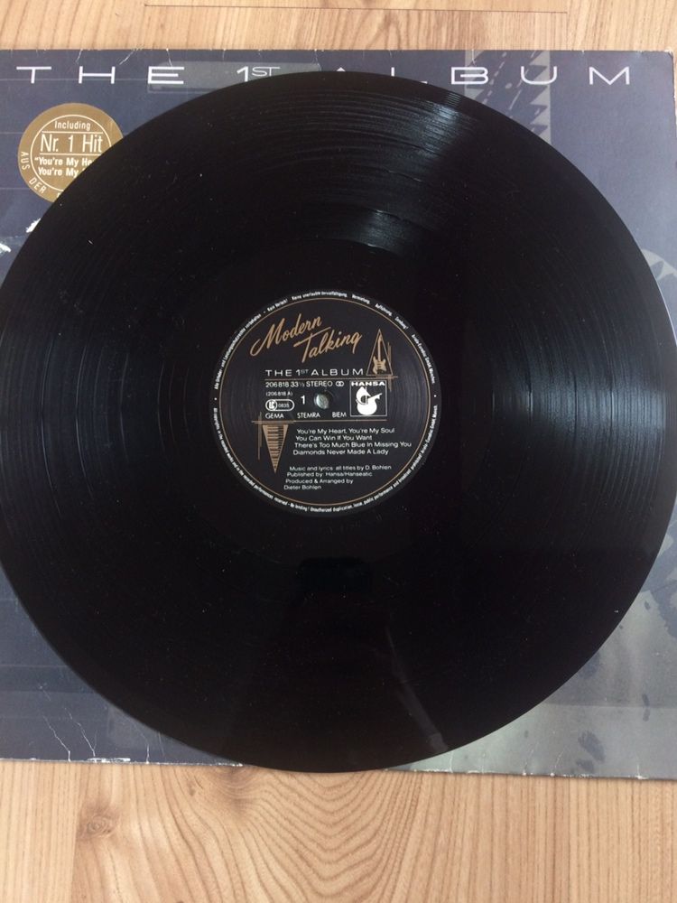 Modern Talking pierwszy album The first album kolekcjonerska winyl