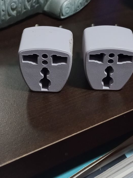 Adaptador de viagem smartphone macho europeu fêmea Uk US AU