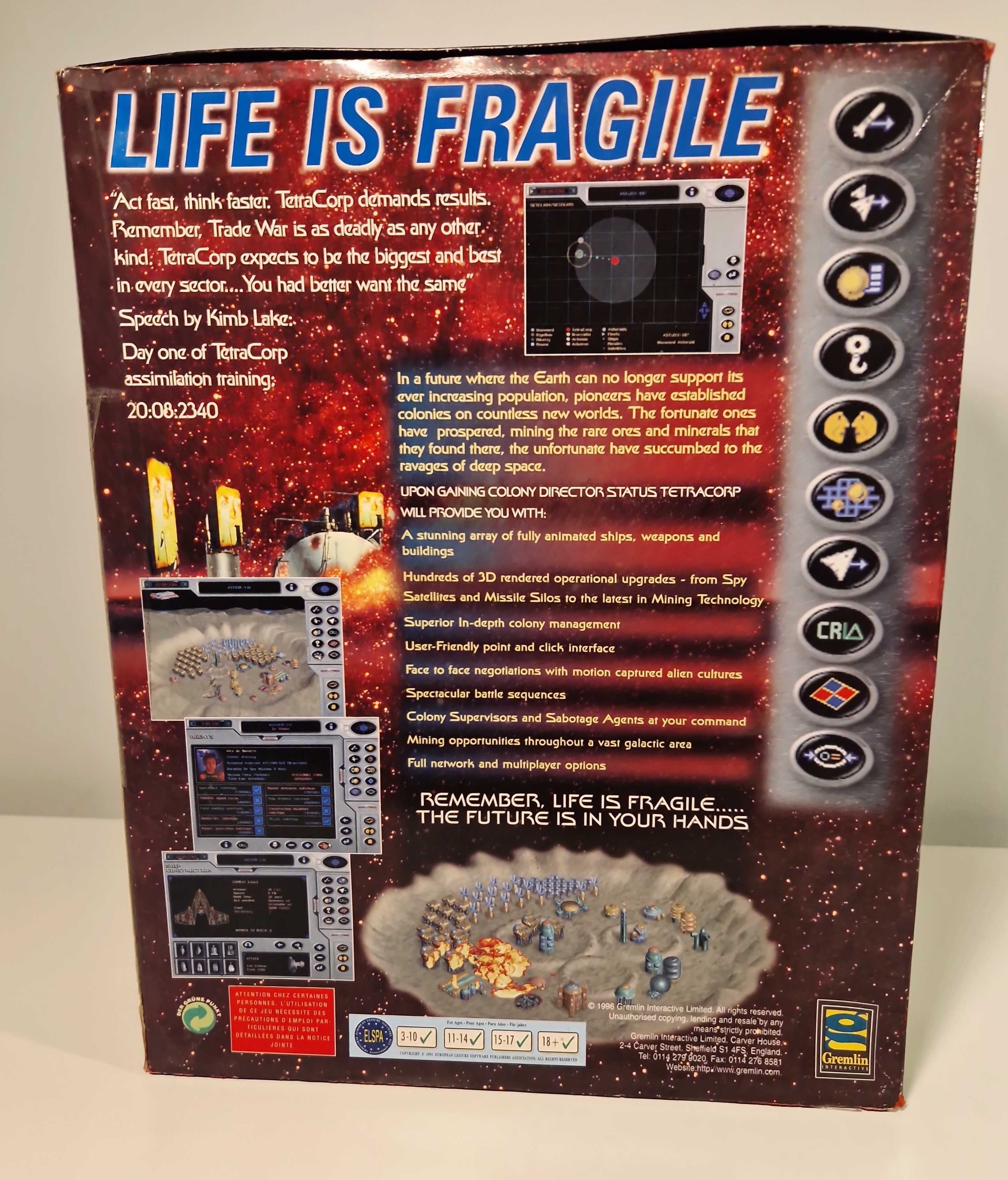 Gra PC Fragile Allegiance BIG BOX