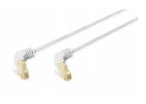 Kabel sieciowy DIGITUS CAT 6A RJ45-Ekranowany S/FTP wtyczka kątowa 90°