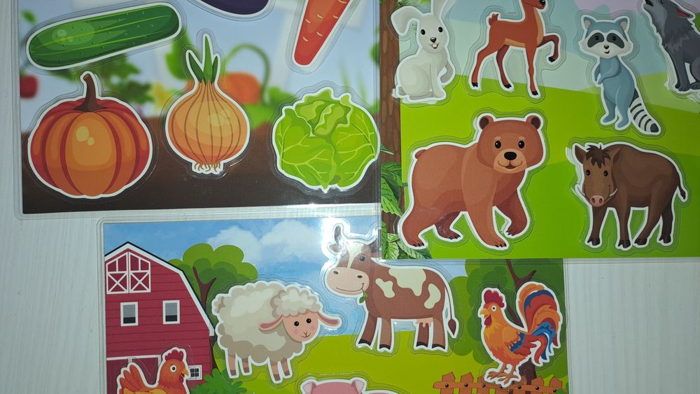 Ігри на липучках ламіновані Игры на липучках