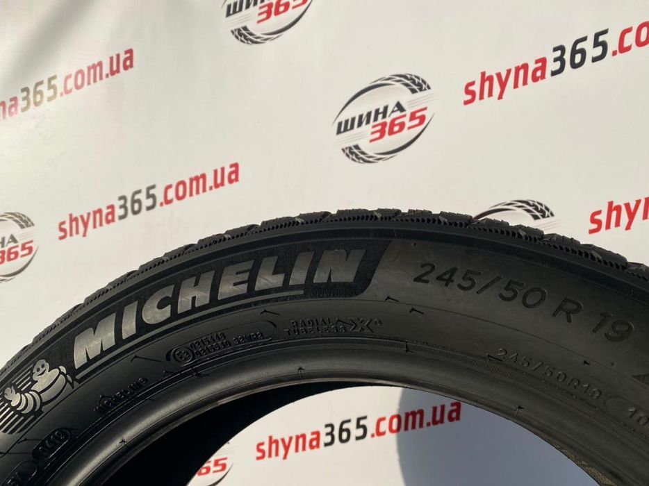 245/50 r19 michelin pilot alpin 5 run flat 5mm шини бу зима