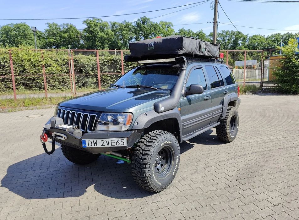 Jeep Grand Cherokee Jeep Grand Cherokee WJ 4.7 V8 - w teren i na wyprawy
