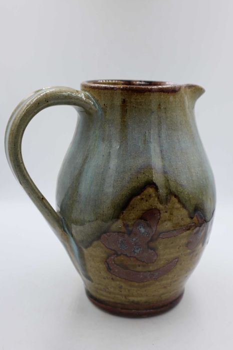 Dzbanek ceramika artystyczna szkliwiony b040115