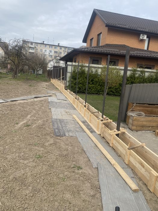 Бетонні роботи. Фундаменти. Отмоски. Доріжки. Площадки. Відмостка